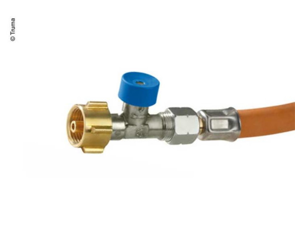 Hadice plynová vysokotlaká Caramatic ConnectDrive délka 750 mm s pojistkou proti prasknutí SBS pro Německo, Rakousko a Polsko GOK pro karavany a obytné vozy
