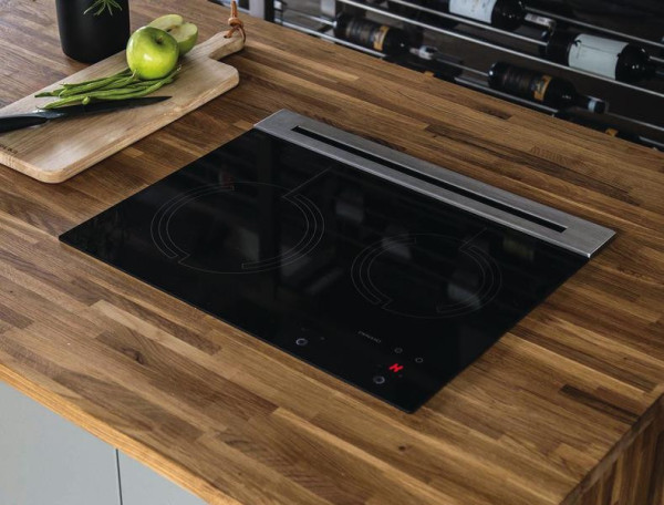Plynová sklokeramická varná deska DynaCook X2, 2 plotýnky, 2. generace (infrachlazení/ohřev, 545 × 450 mm)