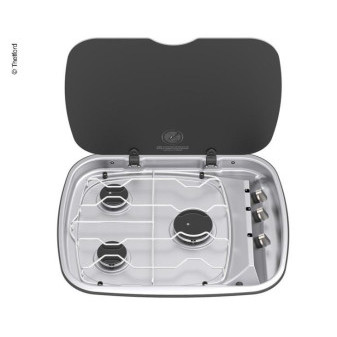 Vařič plynový tříhořákový Argent, 5,5 kW, 12V elektrické zapalování