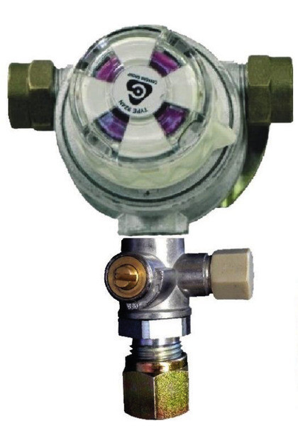 Automatický přepínací systém plynu Multimatik na 2 láhve (30 mbar, výstup 10 mm) se zkušebním ventilem