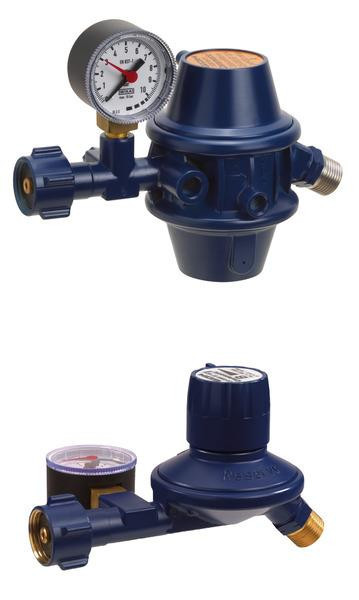 Automatický přepínací plynový systém pro 2 láhve GOK Caramatic BasicTwo (50 mbar, 1,5 kg/h)