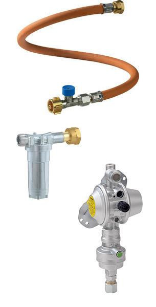 Regulátor tlaku plynu GOK Caramatic DriveOne Set (vertikální, 30 mbar, 1,5 kg/h)