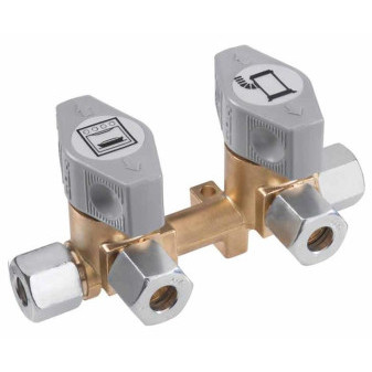 Rozdělovací plech 10mm/2x8mm odbočka