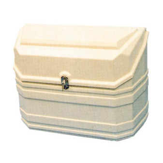 Plastový box na plynové lahve pro karavan (přímý, pro 2× 11 kg)