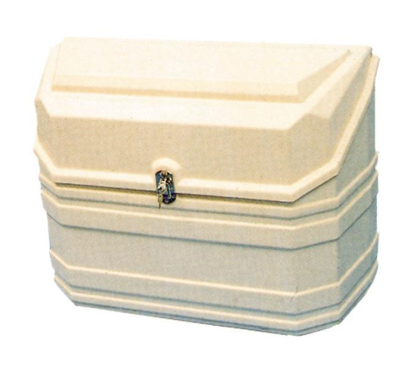 Plastový box na plynové lahve pro karavan (přímý, pro 2× 11 kg)