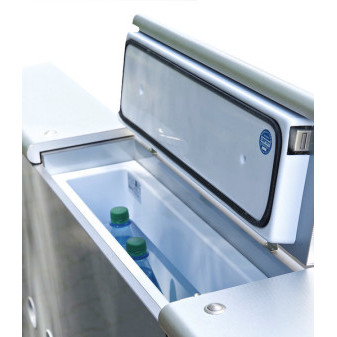 Box chladicí kompresorový Reimo CityVan 26l (vestavný, úzký profil 20 cm, 12V/24V, kompresor Danfoss)