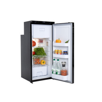 Vestavná kompresorová chladnička LR90L, 12V / 24V, objem 91,4 l, černá kartáčovaná