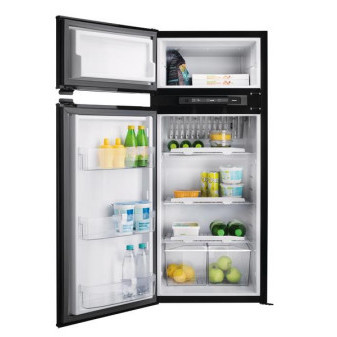 Chladnička absorpční Thetford N4150E+ 149 l (12V / 230V / plyn, černá, oblé dveře)