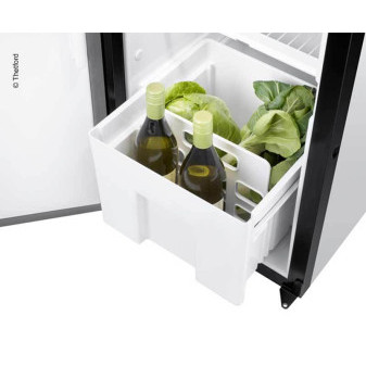 Absorpční chladnička Thetford N4142E+ (142 l, automatická trojkombinace 12V/230V/plyn, úzká, levý závěs)