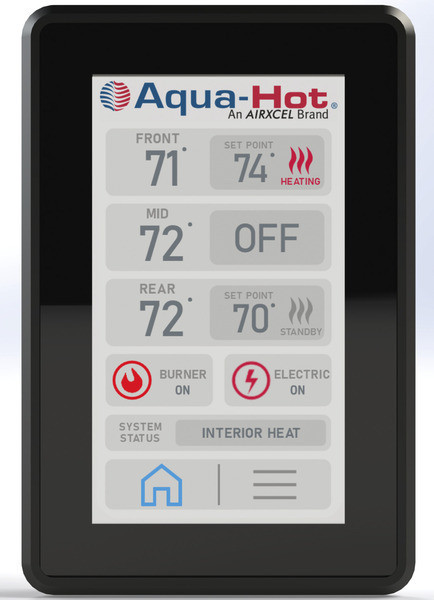 Vytápění teplovodní Aqua-Hot 100D, 12V, Diesel, integrovaný bojler