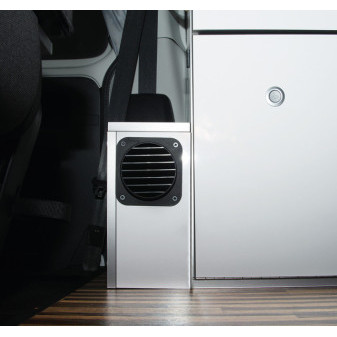 Nezávislé naftové topení ATESO ALFA 12 V, 1,7 kW (kompletní instalační sada, horkovzdušné)