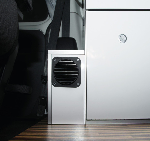 Nezávislé naftové topení ATESO ALFA 12 V, 1,7 kW (kompletní instalační sada, horkovzdušné)