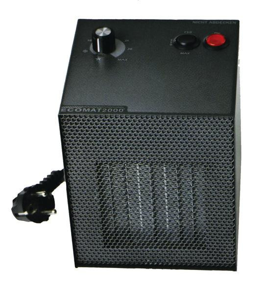 Elektrický teplovzdušný ventilátor Ecomat 2000 Classic, 230 V