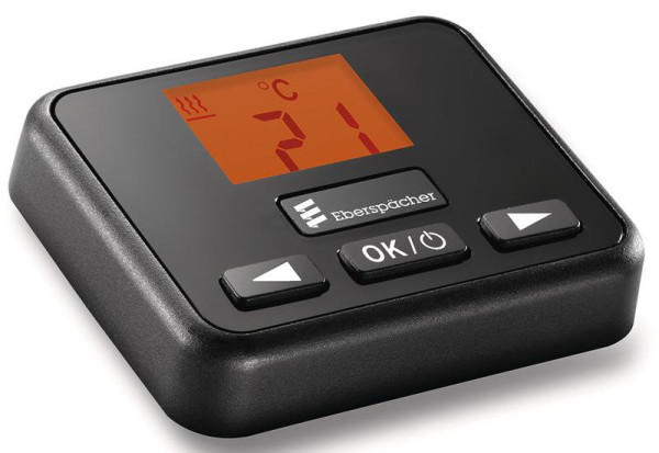 Ovladač pevný nástěnný Eberspächer EasyStart Select pro nezávislá topení Airtronic / Hydronic (displej, okamžité topení)