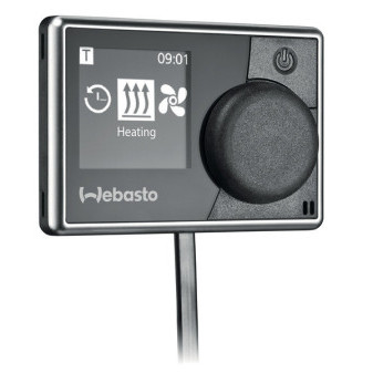 Topení naftové Webasto Air Top Evo 40 D 12V RV Komfort (4,0 kW, instalační sada, ovladač)
