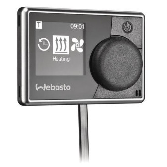 Ovladač digitální Webasto MultiControl HD s TFT displejem a časovačem (černý)