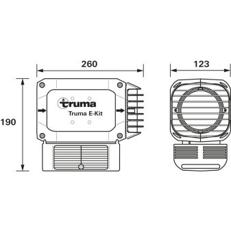 Topení přídavné elektrické Truma VarioHeat E-Kit