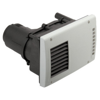 Stěnový odtahový komín s ventilátorem pro Truma Combi D, bílý