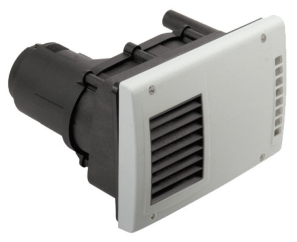 Stěnový odtahový komín s ventilátorem pro Truma Combi D, bílý