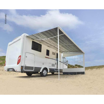Markýza střešní kazetová Prostor 600 3,75 m (pouzdro stříbrné, plátno Horizon Blue, výsuv 2,75 m)