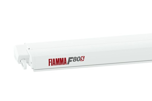 Markýza střešní kazetová Fiamma F80s 3,2 m (bílé pouzdro, královská šedá, výsuv 2,5 m)