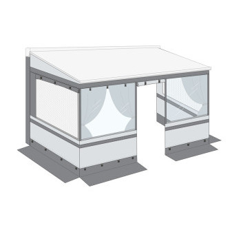 Předstan k markýze Fiamma Privacy Room Light Large 300 (kompletní stan, délka 300 cm, montážní výška 251–280 cm)