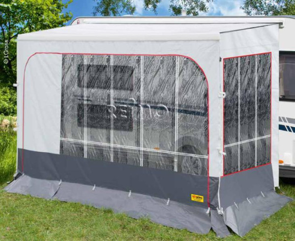 Stěna přední Villa Store pro sáčkovou markýzu Fiamma Caravanstore 440 šířka 415 cm výška 210 cm