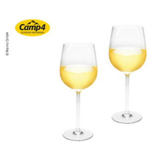 Sada plastových sklenic na víno CAMP4 Estella, 370 ml, 2ks