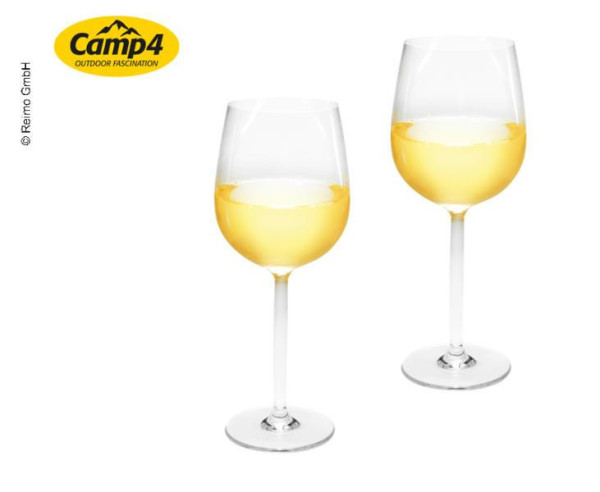 Sada plastových sklenic na víno CAMP4 Estella, 370 ml, 2ks