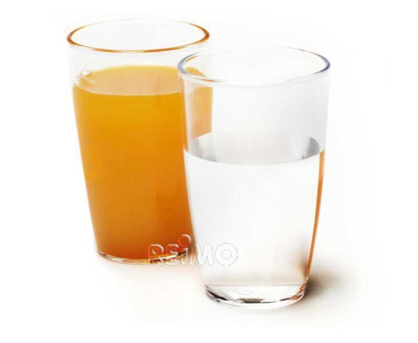 Sada polykarbonátových sklenic CAMP4, 270 ml, 2ks