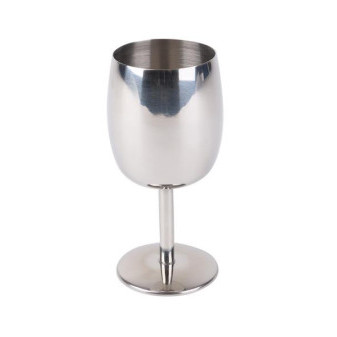 Sada pohárů na víno z nerezové oceli CAMP4, 230 ml, 2ks