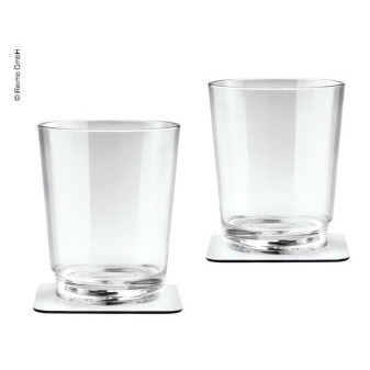 Sada 2 ks magnetických sklenic na pití SILWY THE CLASSIC, 250ml