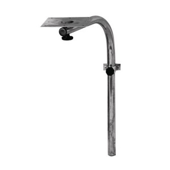 Stojan otočného stolu Komfort de Luxe pro obytné vozy, výška 720 mm, pozinkovaná ocel
