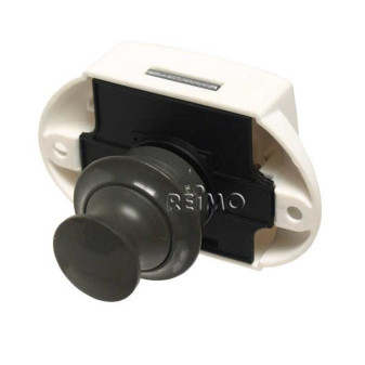Zámek nábytkový Push Lock (šedý, balení 50 ks)
