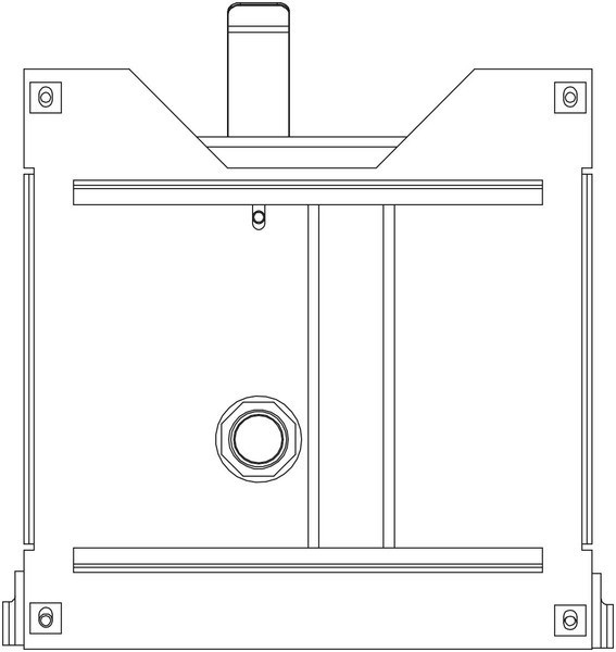 Konzole otočná řidiče s adaptérem pro snížení ruční brzdy pro MB Sprinter / VW Crafter (2006–2016)