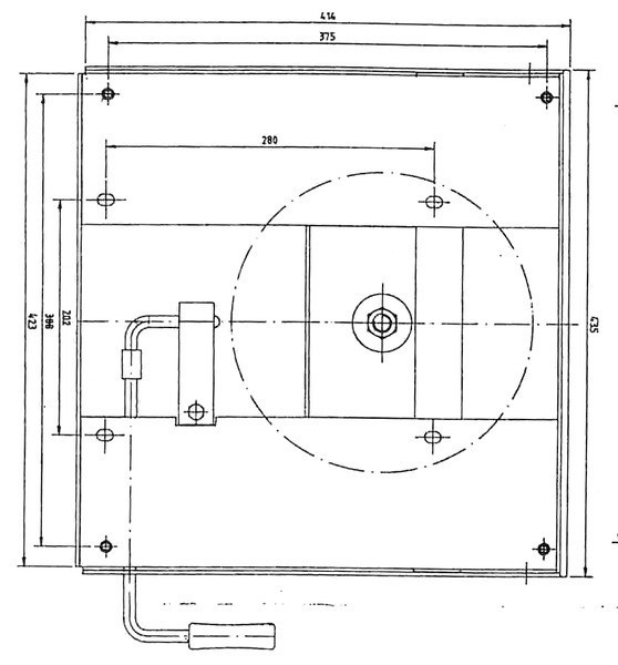 Podstavec se sejfem a otočnou konzolí Safesockel pro VW T4 (od r. v. 1990)