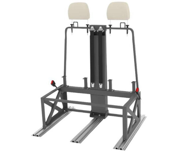Montážní sada pro kotevní rám pásů 595020, délka 1250 mm