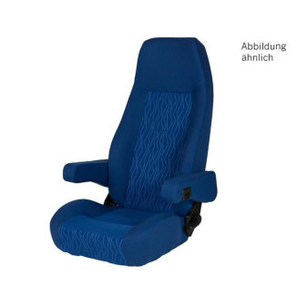 Ergonomické sedadlo do dodávky Carbest Vansitz S5.1 – Atlantik Blau (modrá)