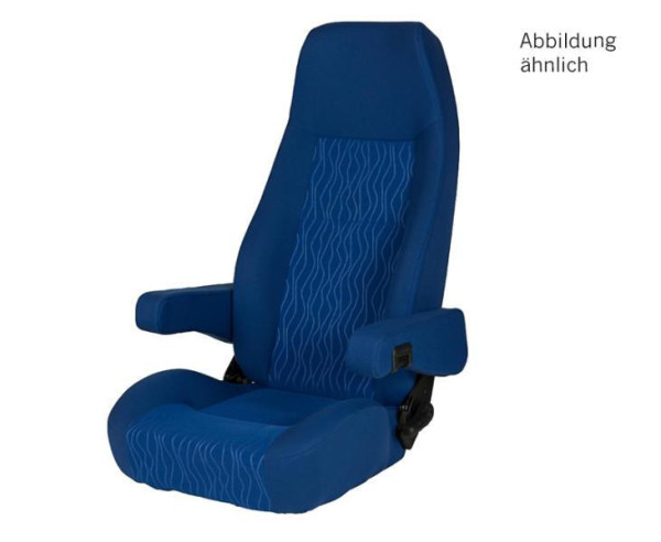 Ergonomické sedadlo do dodávky Carbest Vansitz S5.1 – Atlantik Blau (modrá)