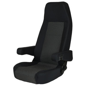 Ergonomické otočné křeslo do dodávky Sportscraft Vansitz S5.1 – Ara (černo-šedé)