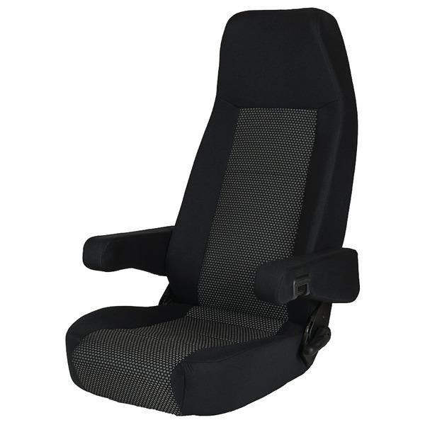 Ergonomické otočné křeslo do dodávky Sportscraft Vansitz S5.1 – Ara (černo-šedé)