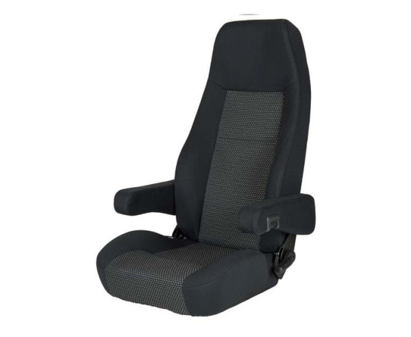 Sedadlo do dodávky Sportscraft Vansitz S9.1, potah Ara černo/šedý (dekor Macaw)
