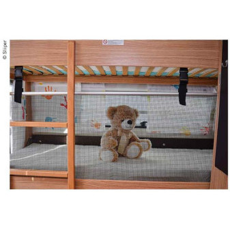Síť ochranná proti vypadnutí z lůžka SLiiPER, rozměr 190 × 50 cm, včetně upevňovacího popruhu