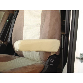 Potah loketní opěrky umělá kůže béžová pro Fiat Ducato 250 originální sedadlo levý