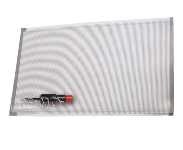 Fólie topná podlahová z uhlíkových vláken 12 V (rozměry 50 × 100 cm, výkon 160 W/m², připojovací kabel 2 m)