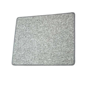Koberec vyhřívaný 230 V / 60 W, 60 × 70 cm (stříbrno-šedý, oboustranný)