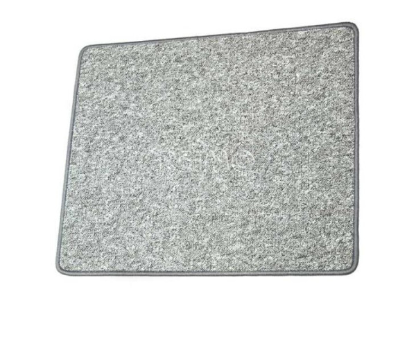 Koberec vyhřívaný 230 V / 60 W, 60 × 70 cm (stříbrno-šedý, oboustranný)