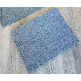 Koberec vyhřívaný 230 V / 65 W (60 × 45 cm) – šedý