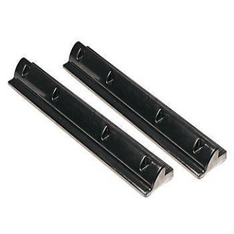 Profily montážní solární MT spoilerové, šířka 530 mm, sada 2 kusy, odolné proti UV záření, lepená montáž na střechu, pro moduly s hliníkovým rámem