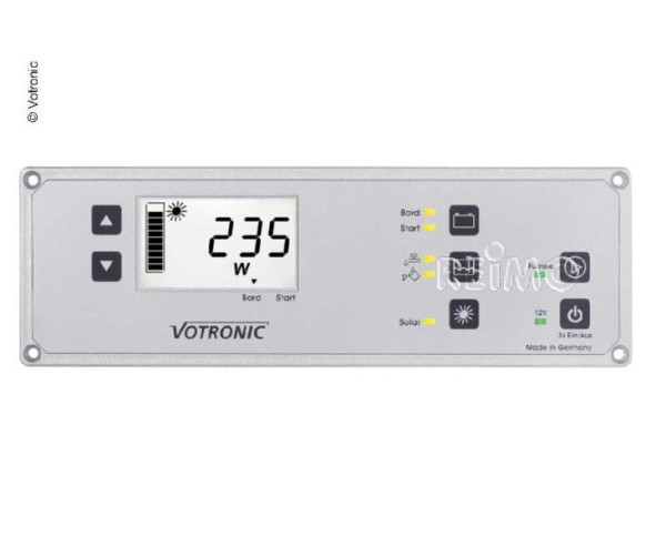 Počítač solární Votronic s LCD panelem (12V / 24V)